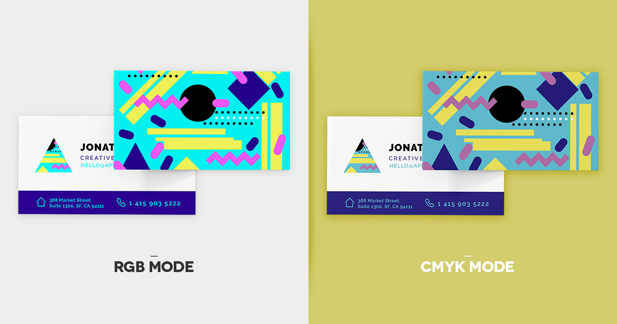 Why should you convert RGB to CMYK for print project?